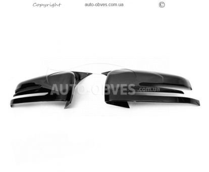 Covers for mirrors Mercedes E-class w212 2009-2016 - type: 2 pcs tr style фото 0