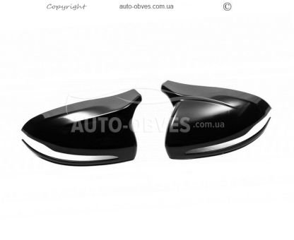 Mirror covers Mercedes GLC coupe c253 - type: 2 pcs tr style фото 1