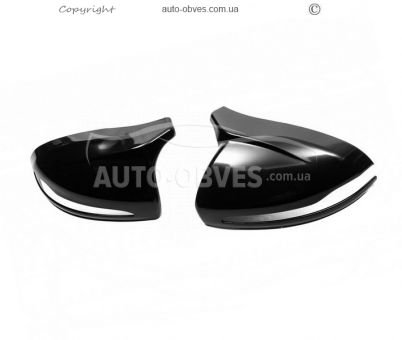 Mirror covers Mercedes GLC coupe c253 - type: 2 pcs tr style фото 0