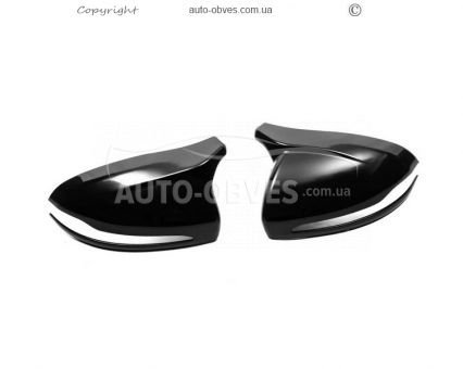 Covers for Mercedes GLC x253 mirrors - type: 2 pcs фото 1