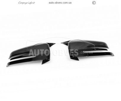 Накладки на зеркала Mercedes GLK x204 сlass - тип: 2 шт фото 1