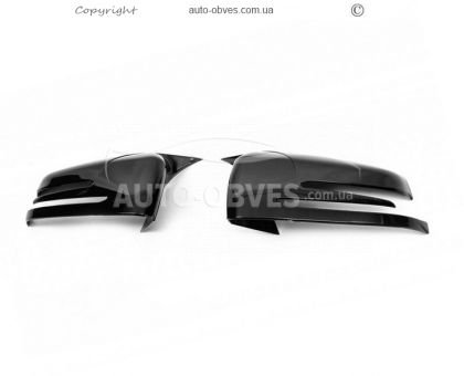 Накладки на зеркала Mercedes GLK x204 сlass - тип: 2 шт фото 0