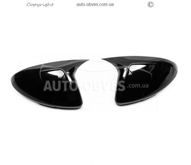 Covers for mirrors Opel Astra K 2016-2021 - type: 2 pcs tr style фото 1