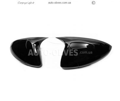 Covers for mirrors Opel Astra K 2016-2021 - type: 2 pcs tr style фото 0