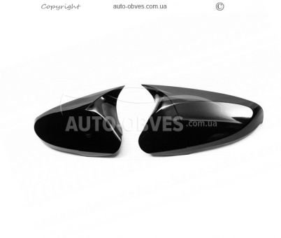 Covers for mirrors Hyundai Elantra 2011-2015 - type: with cutout for turning 2 pcs tr style фото 0