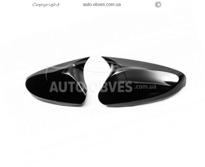 Covers for mirrors Hyundai I30 2012-2016 - type: with cutout for turning 2 pcs tr style фото 0