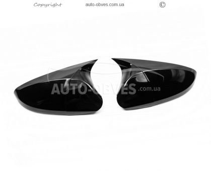 Covers for mirrors Hyundai I30 2012-2016 - type: with cutout for turning 2 pcs tr style фото 1