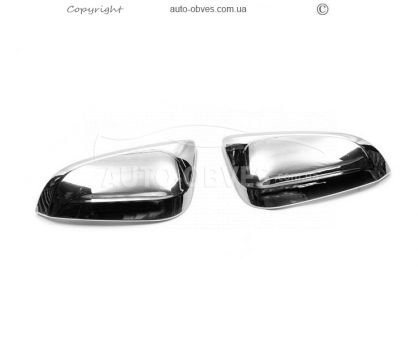 Накладки на дзеркала Toyota Highlander 2014-2020 - тип: abs фото 1