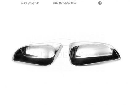 Накладки на дзеркала Toyota Highlander 2014-2020 - тип: abs фото 0