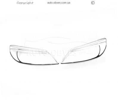 Covers for BYD S6 headlights - type: 2 pcs фото 1