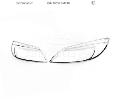 Covers for BYD S6 headlights - type: 2 pcs фото 0