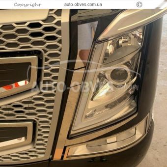 Volvo FH euro 6 headlight edging - type: v2 фото 1
