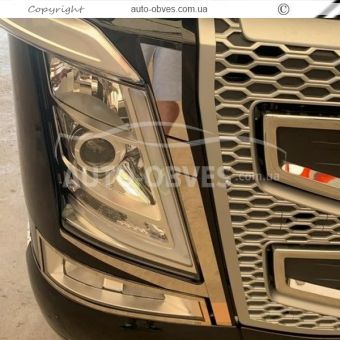 Volvo FH euro 6 headlight edging - type: v2 фото 2