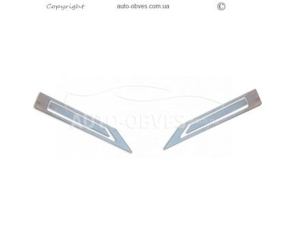 Covers on the turn follower Volvo FH euro 6 - type: 2 pcs v2 фото 0