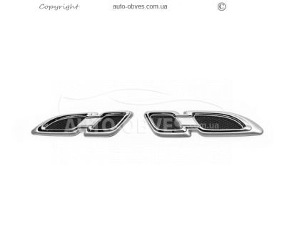Fender covers Toyota Rav4 2016-2019 - type: 2 pcs фото 0