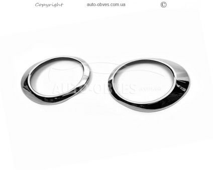 Covers for fog lights Subaru Forester 2010-2012 - type: 2 pcs фото 0