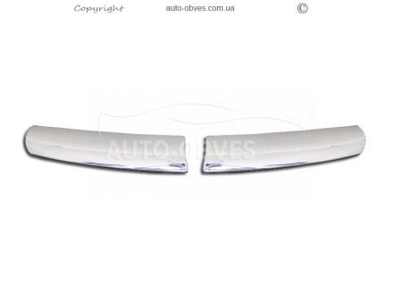 Peugeot Partner 2004-2007 grille covers, 2-piece фото 0