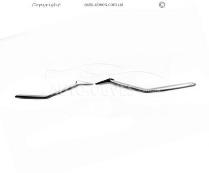 Grille covers Nissan Qashqai 2014-2021 - type: plastic фото 0
