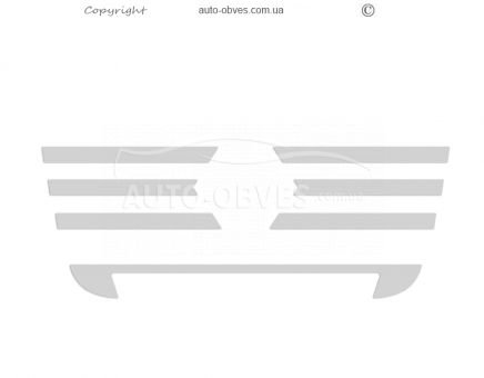 Renault Magnum grille pads 7 pcs photo 0