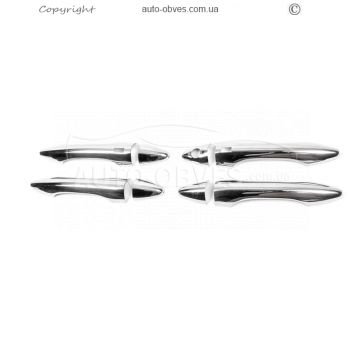 Накладки на ручки Hyundai ix35 - тип: 4 шт без чіпа abs пластик фото 1