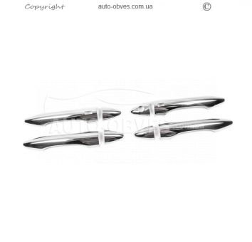 Накладки на ручки Hyundai ix35 - тип: 4 шт без чіпа abs пластик фото 0