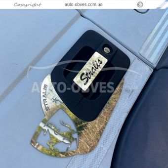 Pads on the handles Iveco Stralis - тип: окантовка v2 фото 2