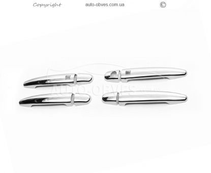Накладки на ручки Opel Mokka 2012-2021 - тип: 4 шт фото 0