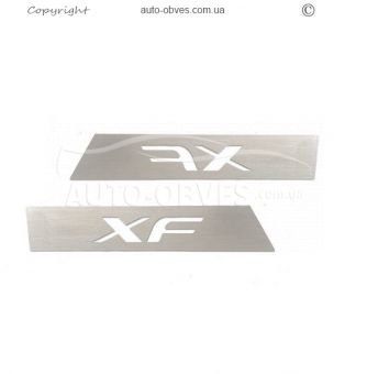 Covers on the side spoilers DAF XF euro 6 - type: 2 pcs фото 0
