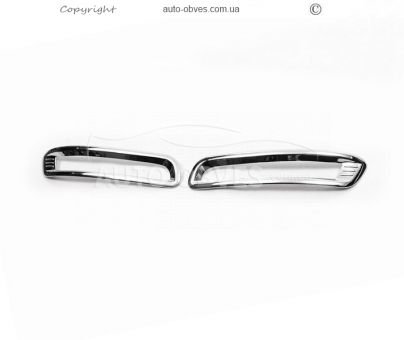 Covers for the rear dimensions of Great Wall Haval H6 2014-... - type: 2 pieces of plastic фото 0