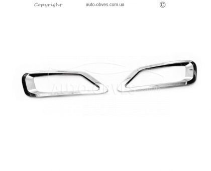 Covers for the rear dimensions of the Toyota Rav4 2013-2016 - type: 2 pcs фото 1