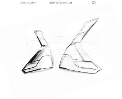 Covers for rear lights Honda CRV 2013-2017 - type: 2 pcs abs фото 0