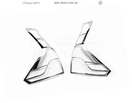 Covers for rear lights Honda CRV 2013-2017 - type: 2 pcs abs фото 1