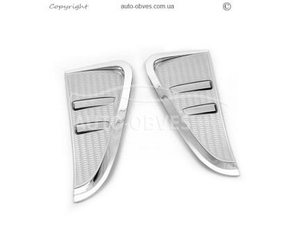 Covers on the gills BMW X5 F15 - type: 2 pcs фото 1