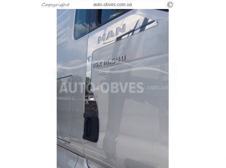Накладки на дверь над ручками MAN TGX фото 3