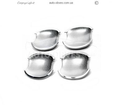 Handle covers Ford Kuga, Escape 2013-2020 - type: 4 pcs abs фото 0