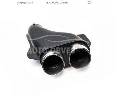 Muffler nozzle NISMO Nissan Patrol Y62 2010-… - type: 1 pc stainless steel фото 1