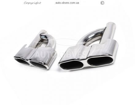 Silencer tips AMG S65 Mercedes S class w221 фото 0