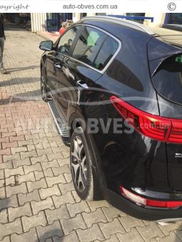 Подножки Kia Sportage 2016-2019 - style: R-line фото 3