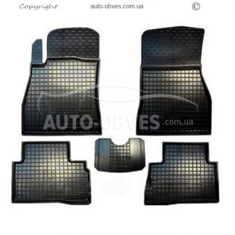 Floor mats Nissan Juke 2014-2019 - type: polyurethane фото 0