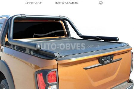 Bar in the body of Nissan Navara - type: long version, color: black фото 2