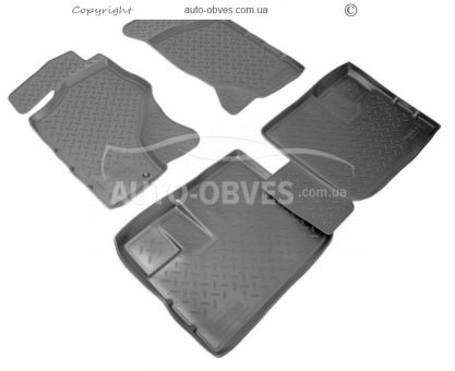 Floor mats Nissan NP300 2007-2014 - type: set, model фото 0
