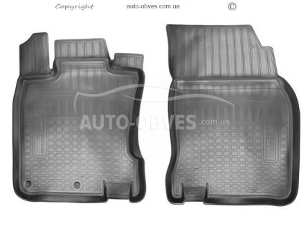 Floor mats Nissan Qashqai 2018-2021 Front 2pcs - type: model фото 0