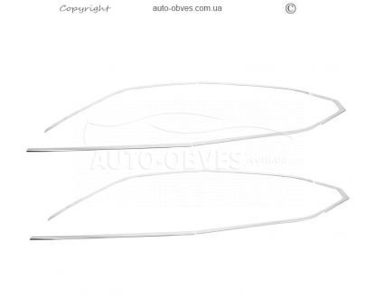Full window frame Nissan Juke 2020-... - type: stainless steel photo 1