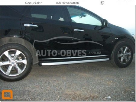 Nissan Murano profile running boards - Style: Range Rover фото 3