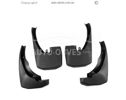 Model mudguards Nissan Navara 2005-2014 - type: 4 pcs фото 2
