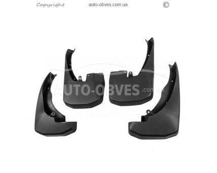 Model mudguards Nissan Navara 2005-2014 - type: 4 pcs фото 0