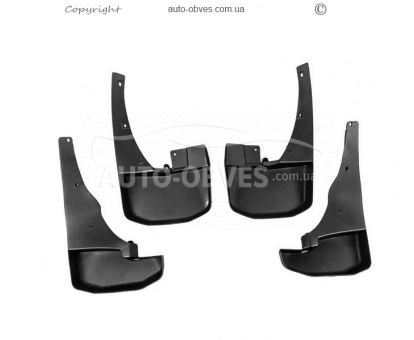 Model mudguards Nissan Navara 2005-2014 - type: 4 pcs фото 1