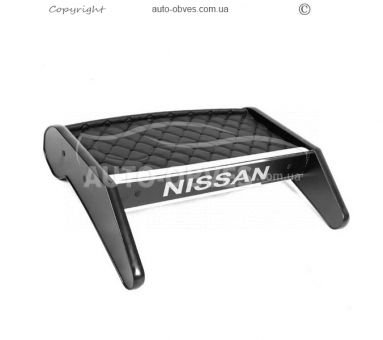 Полка на панель Nissan Primastar 2010-2014 - тип: eco black фото 2