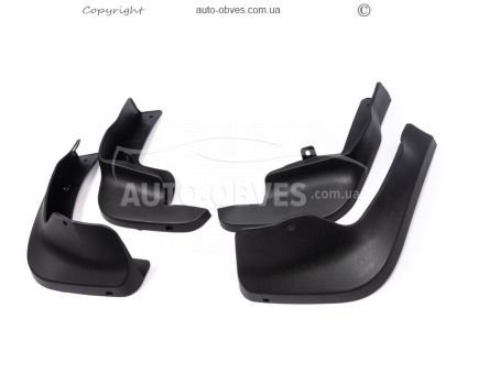 Mud flaps model Nissan Qashqai 2018-2021 -type: set 4pcs фото 0