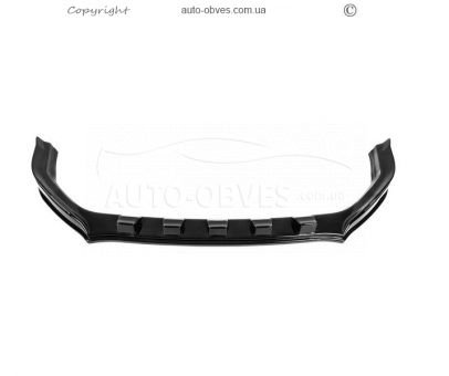 Front bumper trim Nissan Qashqai 2018-2021 - type: abs фото 1